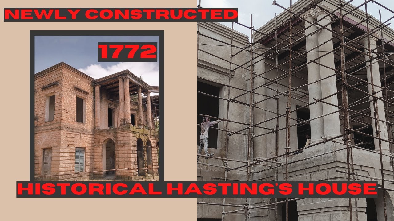 Renewing Hasting's House Historical Place In Barasat North 24 Parganas West Bengal