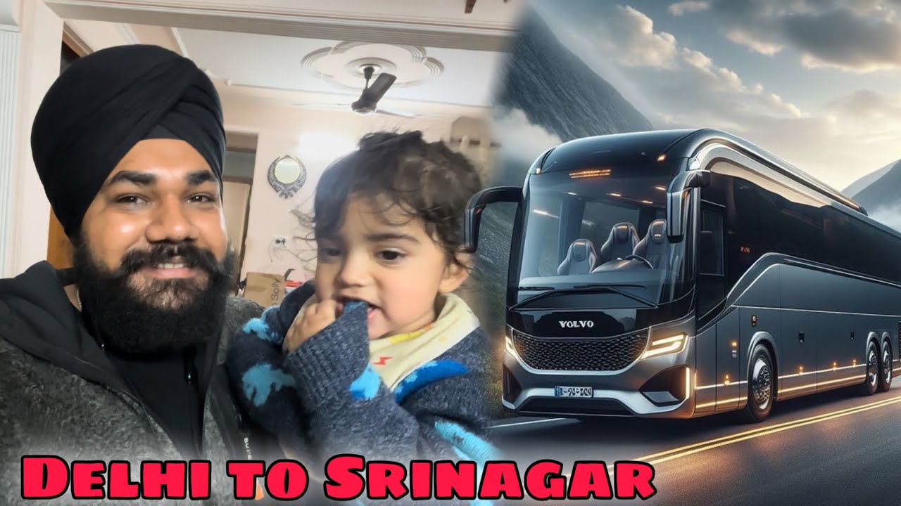 New bus journey from Delhi to Srinagar going for Kashmir’s first snowfall
