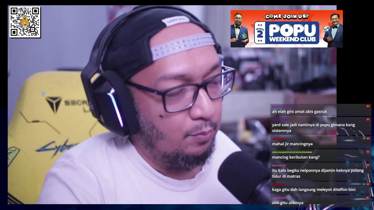 Dengerin Tara di Radio RRI 105 FM sama ngobrolin POPU