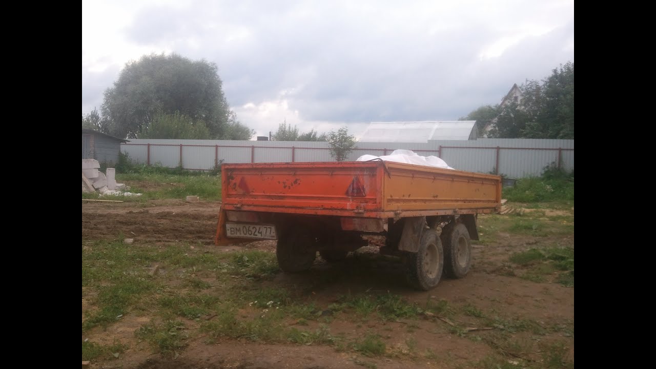 Восстановление прицепа Тонар 8168