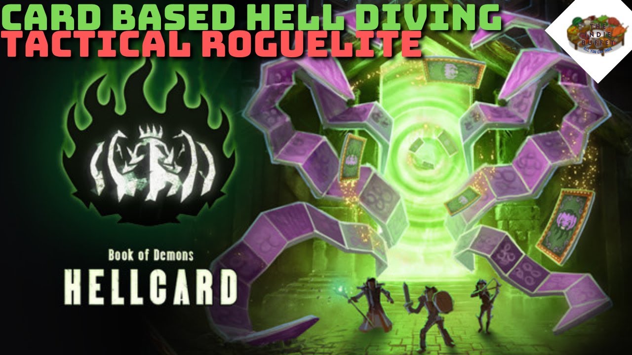 Card Based Hell Diving Tactical Roguelite | Book Of Demons: Hellcard