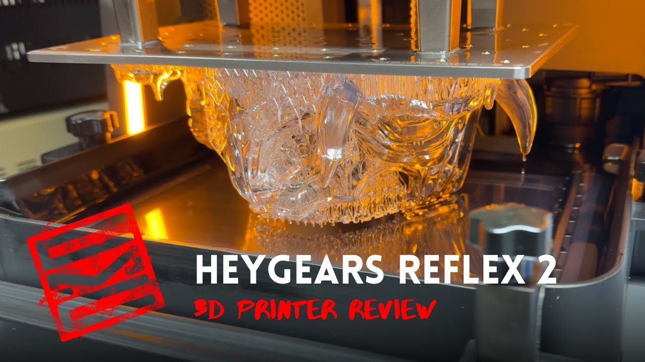 HeyGears Reflex Resin Printer Review