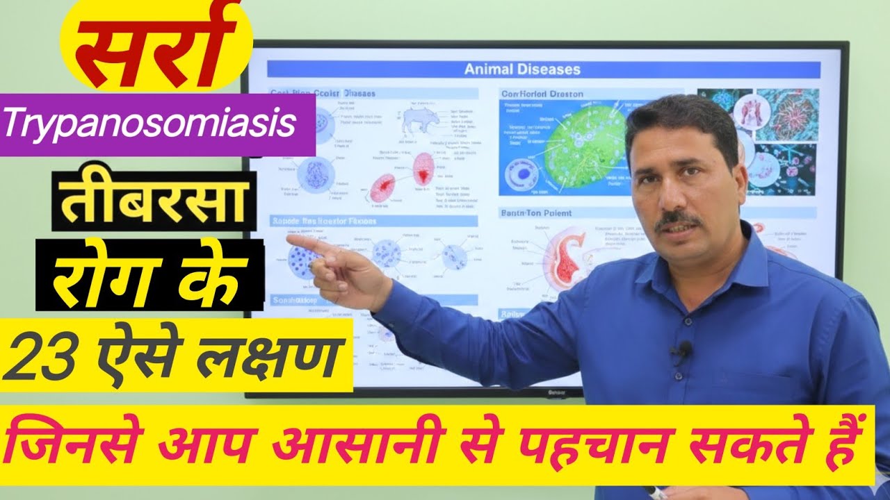 Trypanosomiasis (सर्रा) रोग के 23 ऐसे लक्षण जिनसे आप आसानी से पहचान कर सकते हैं #Dairywaladoctor