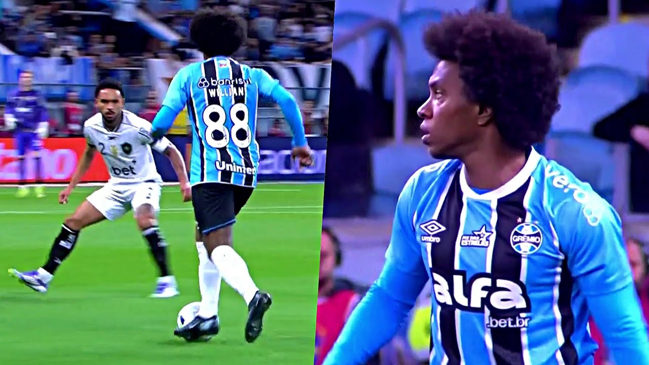 2ª JOGO DO WILLIAN PELO GRÊMIO vs Botafogo (24/09/2025)