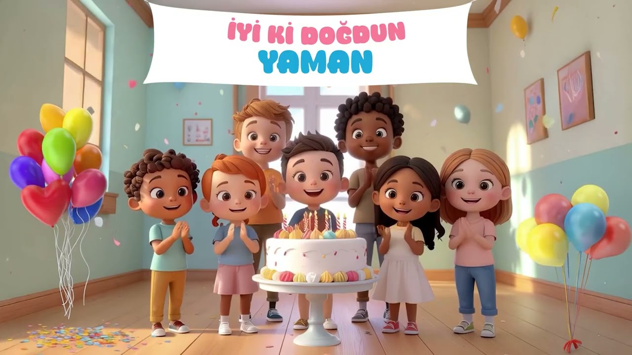 YAMAN - İyi Ki Doğdun, İyi Ki Varsın, Mutlu Yıllar YAMAN Doğum Günü Şarkısı