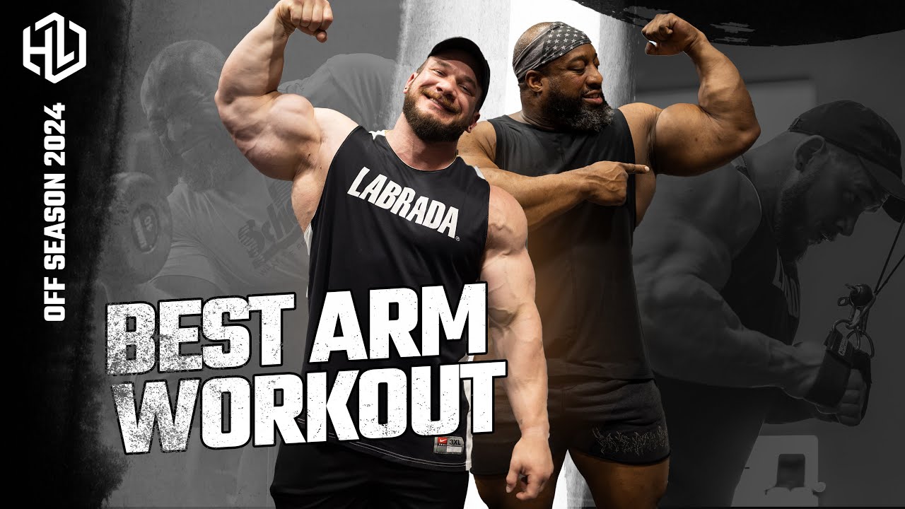 HUNTER LABRADA | BUILD BIG ARMS | The secret behind Hunter's arms | Ultimate Arm Workout Guide