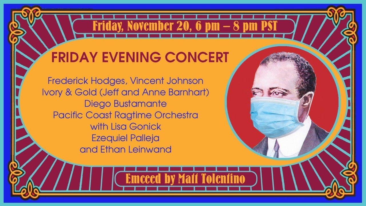 West Coast Ragtime Festival - Friday Evening Concert