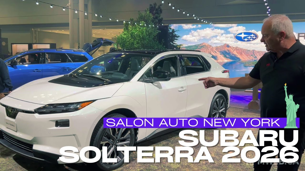 Salon auto New York : Subaru Solterra 2026