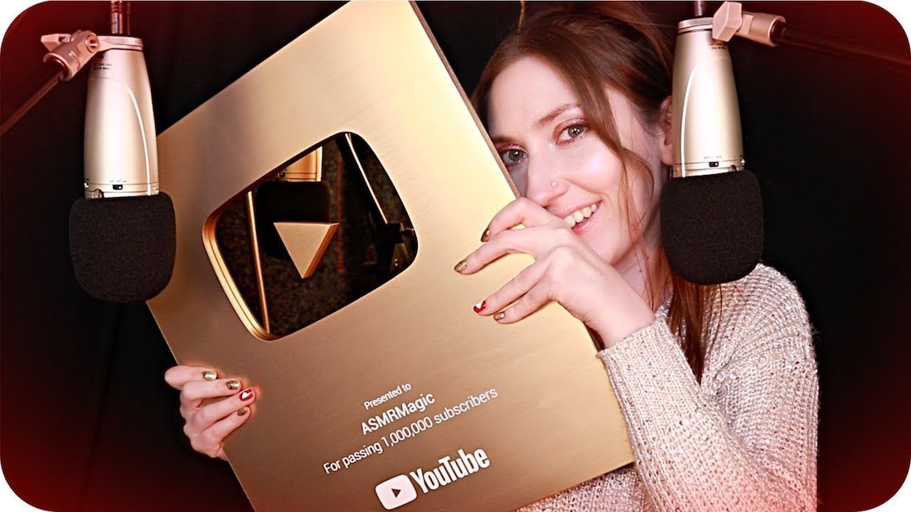 ASMR Magic ✨ Gold Play Button Unboxing, My Story, Anxiety, Depression, Health ❤️ Whispered