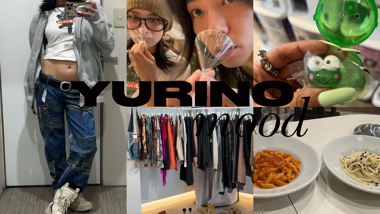 リアル日常vlog☁️予定ゼロGW🍝ごはん/ガチャ/web/ﾌﾞﾗﾝﾄﾞ古着/買い物/自由が丘/ﾃﾞｨﾅｰ/家タイム/自炊/APFR