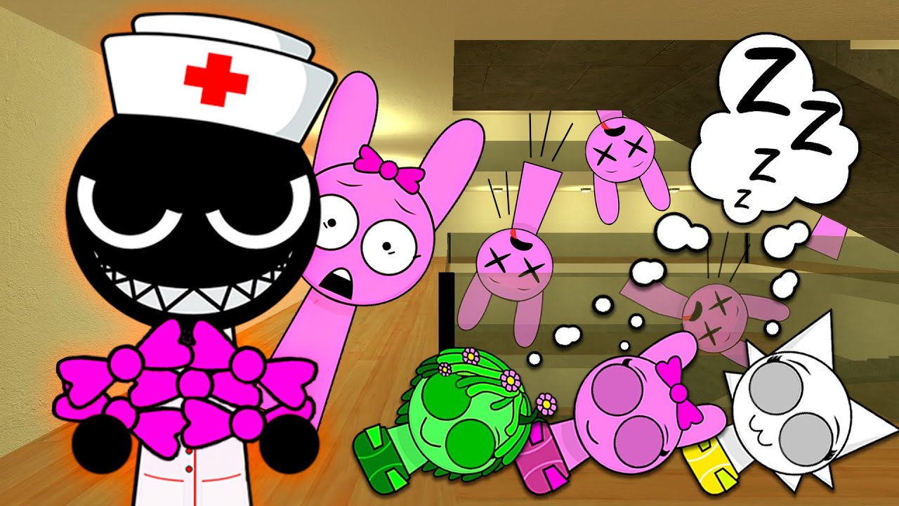 ALL Sprunki's were Kidnapped by Dr. Black!!Rescuing for Pinki, Wenda , & Vineria in Garry's Mod