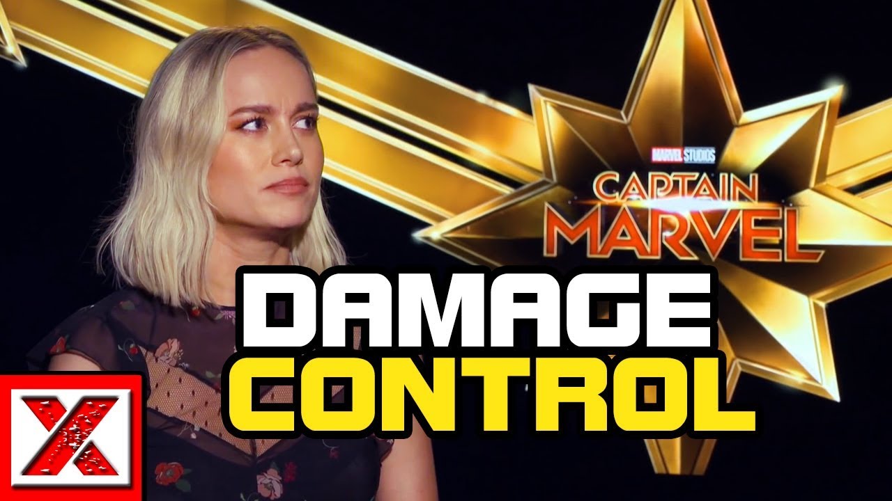 Captain Marvel's Brie Larson & The SJW Media Begin The Damage Control as Rotten Tomatoes Score Tanks