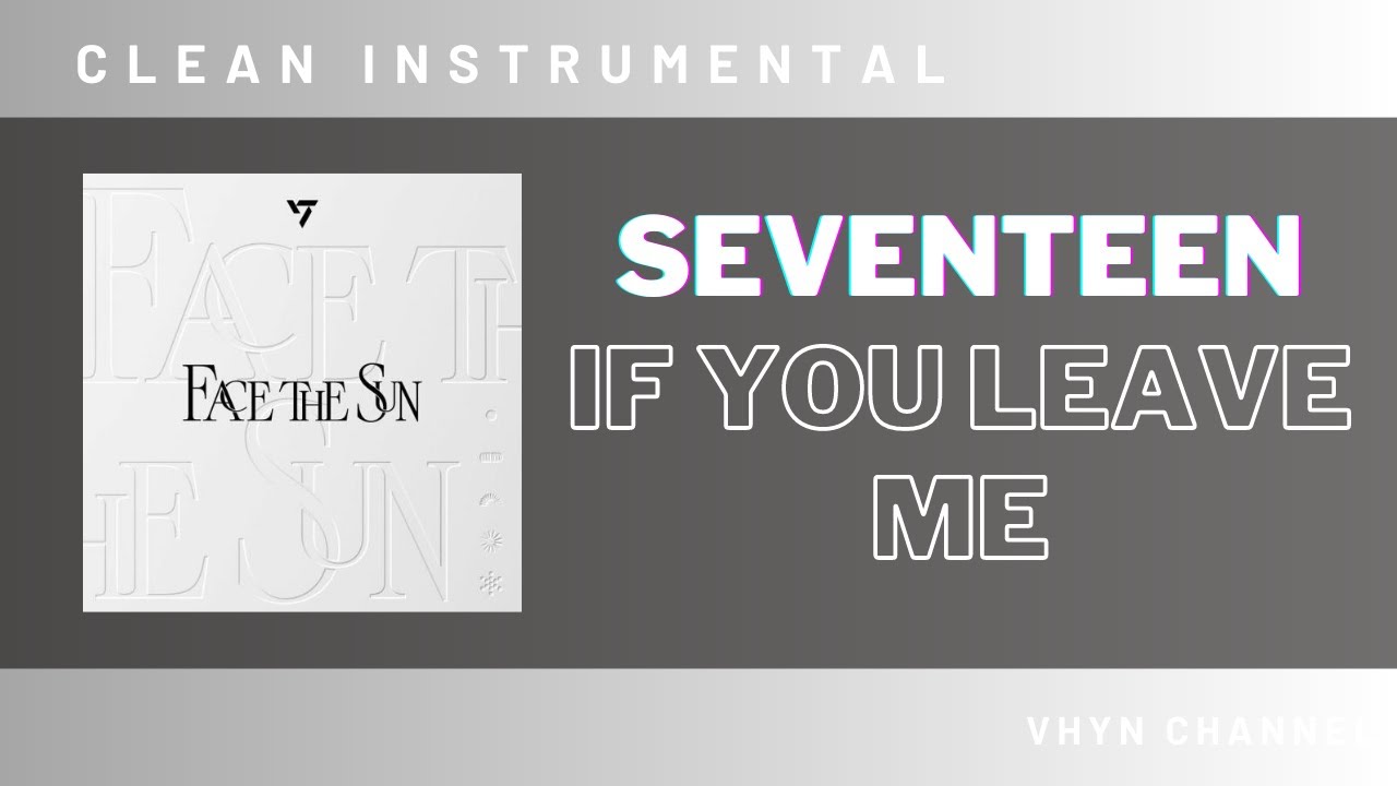 [Clean Instrumental] Seventeen - If You Leave Me