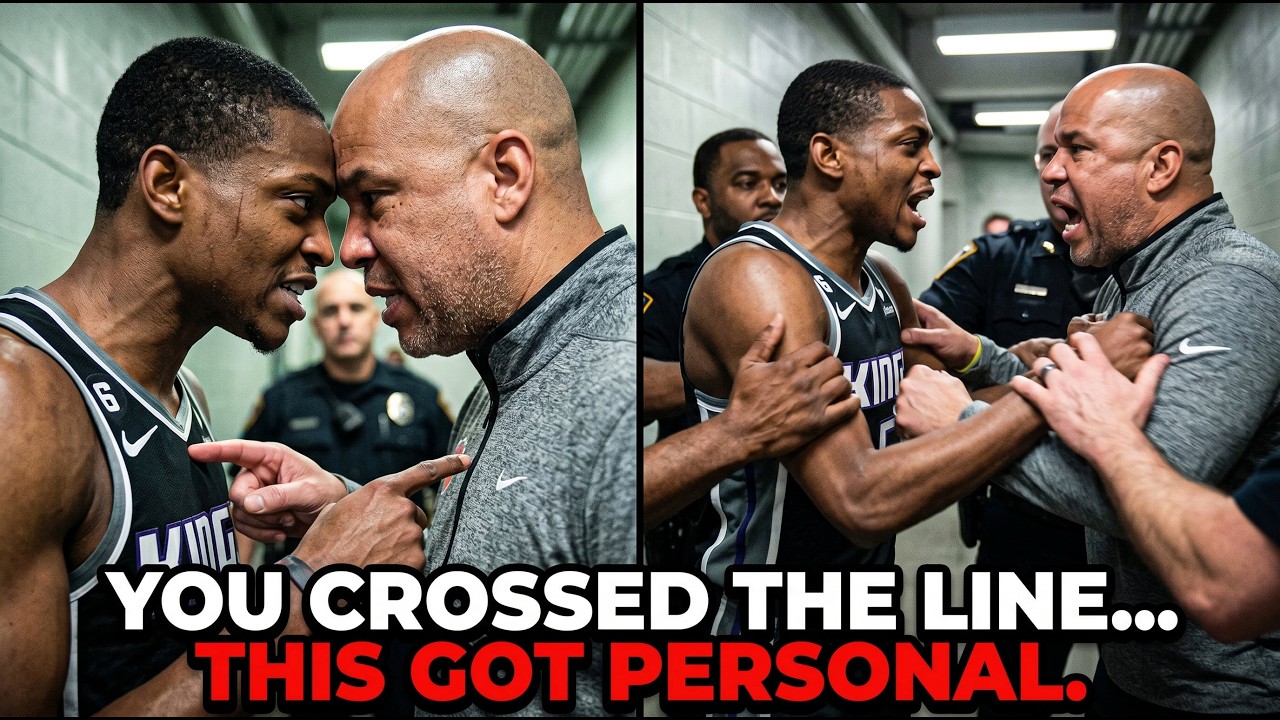 De&rsquo;Aaron Fox & Rick Brunson HEATED Clash Caught On Camera! (Going Viral!)