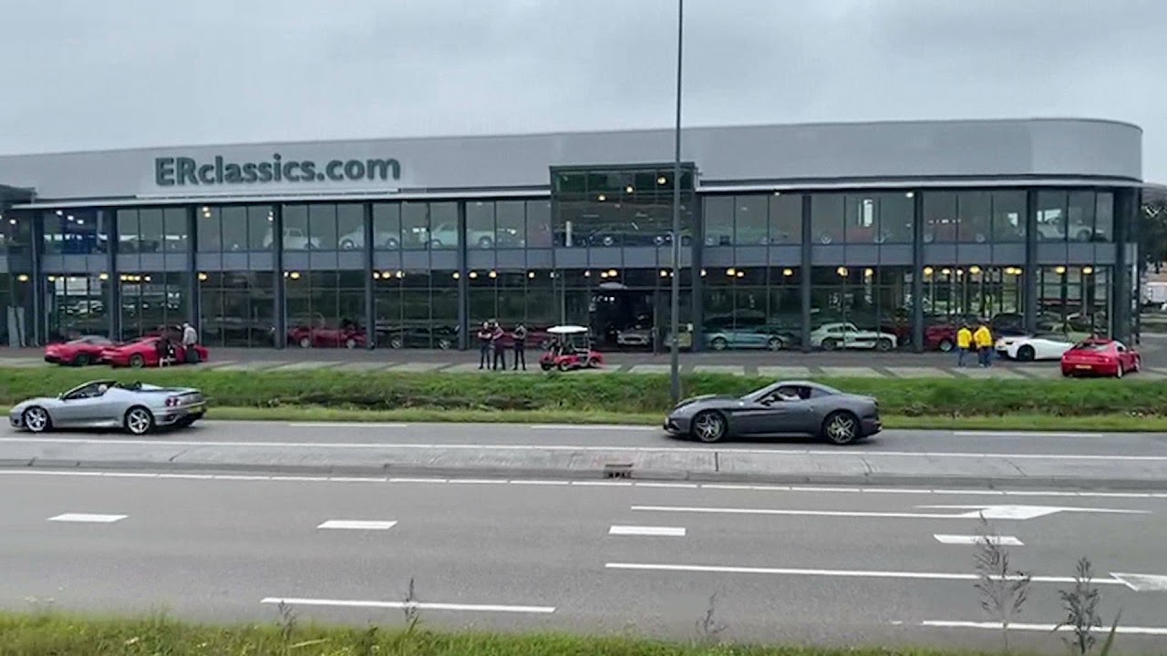 E&R Classics Ferrari Club Visit 2021 -VIDEO- www.ERclassics.com