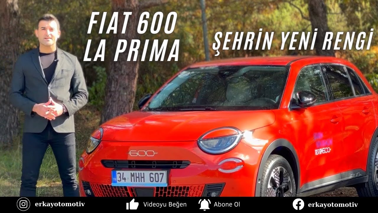 Fiat 600 La Prima | Şehrin Yeni Rengi ! 🔋✨