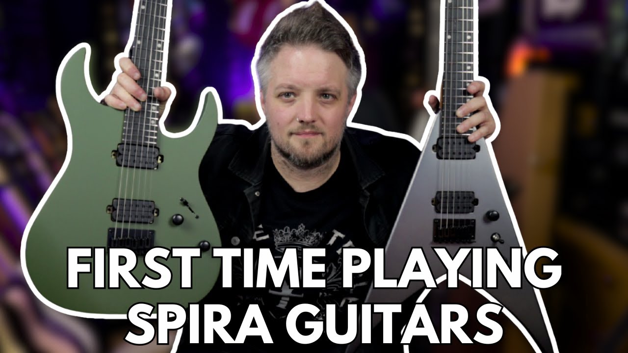 Распаковка двух бюджетных металлических машин от Spira Guitars