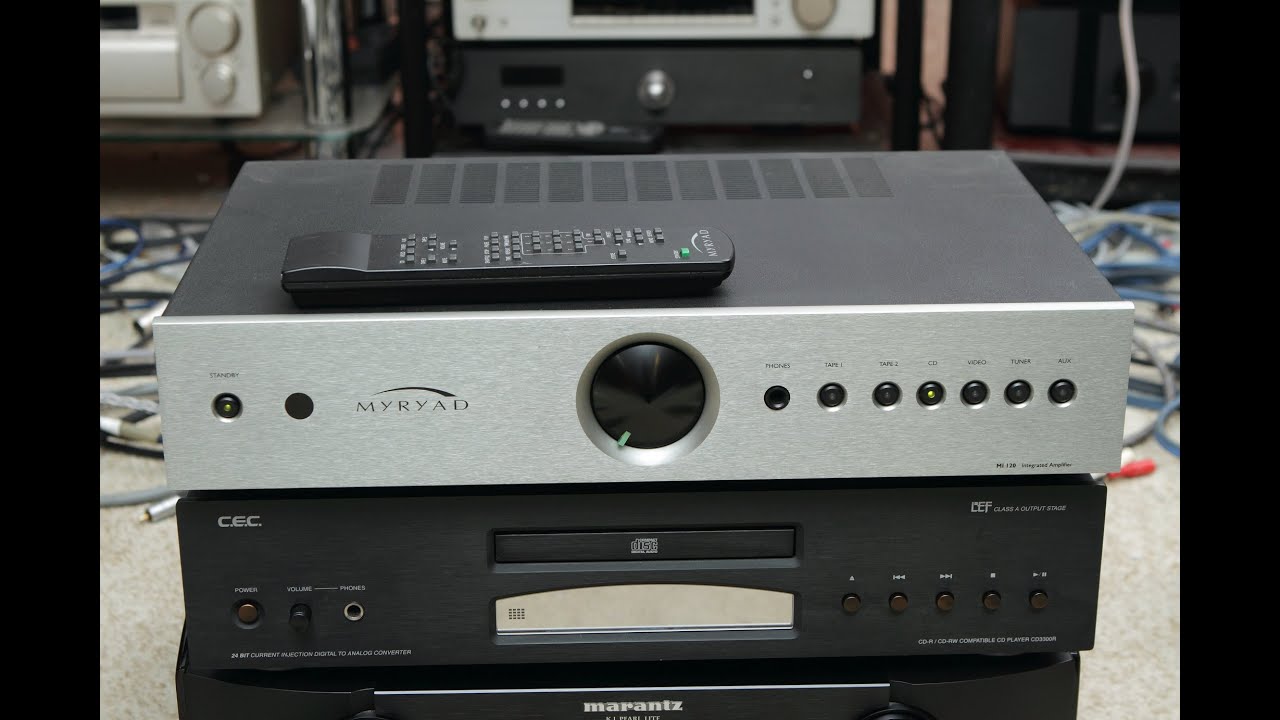 Myryad MI 120 integrated amplifier #hifistereoorg
