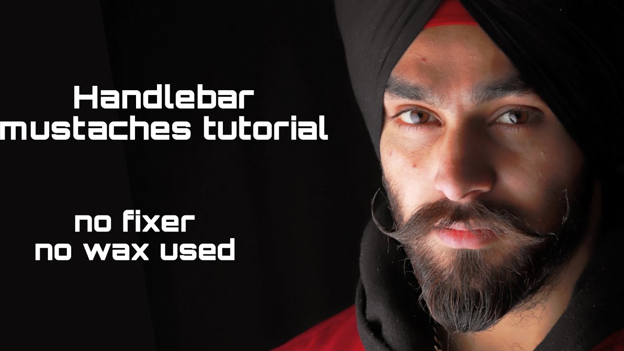 Permanent Handlebar Shape for your Mustaches.
