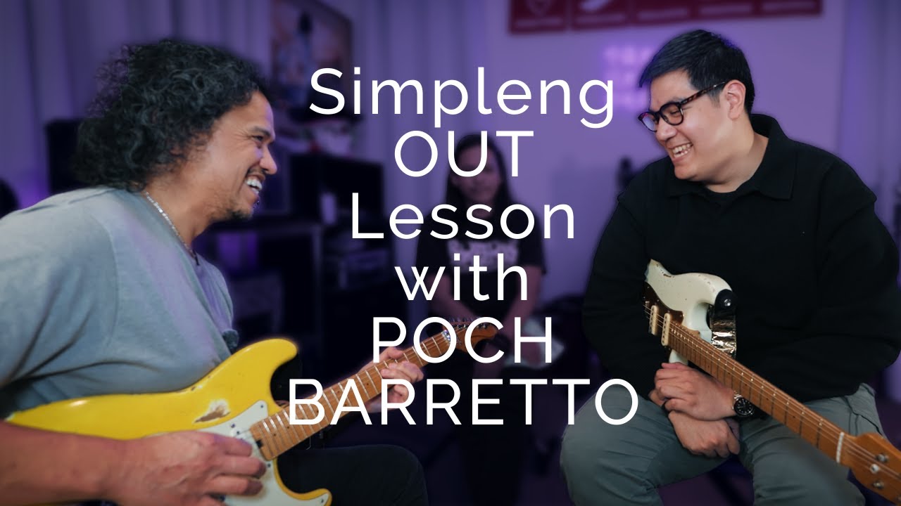 Simpleng OUT Guitar Lesson with Poch Barretto | Bahay ni Pekto Vlog 28