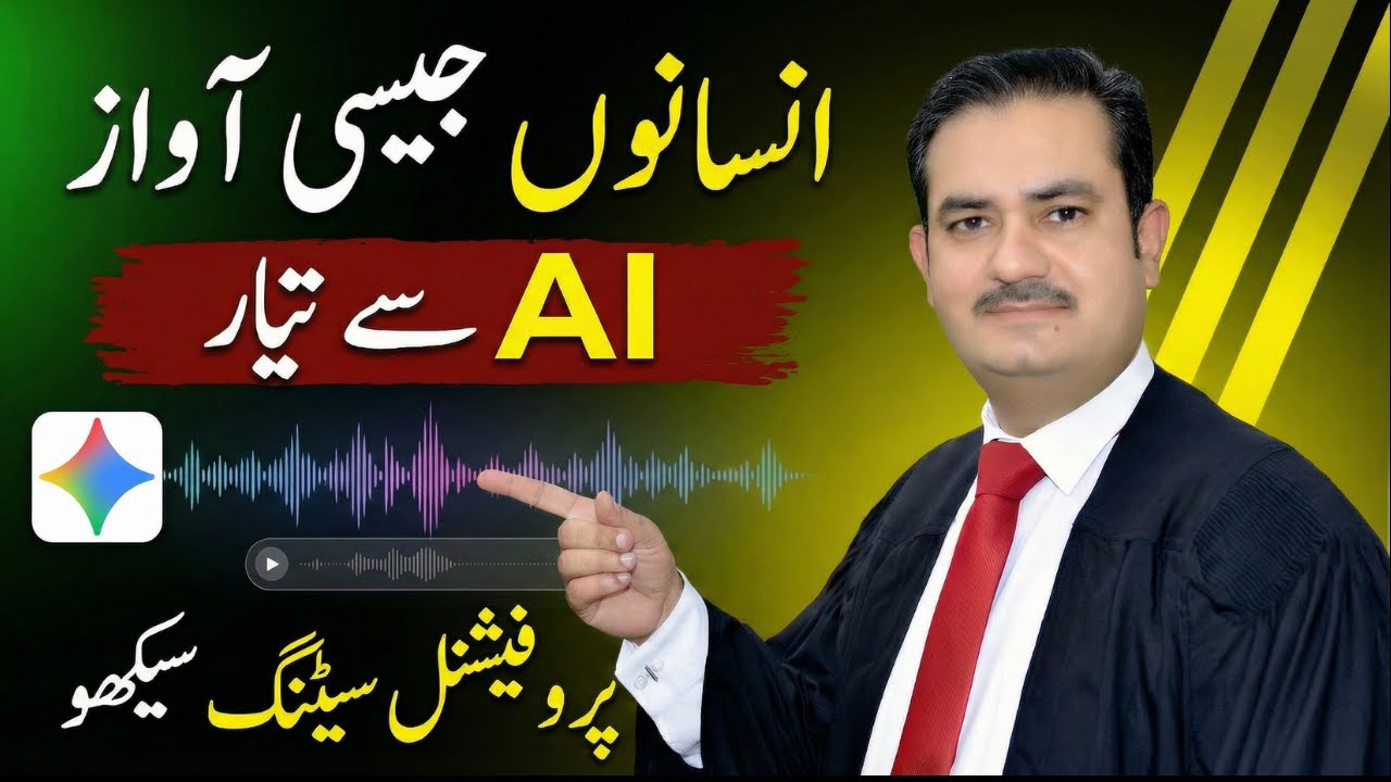 AI Voice Generator Tutorial using Google AI Studio (Gemini) | Text to Voice | Waqas Bhatti