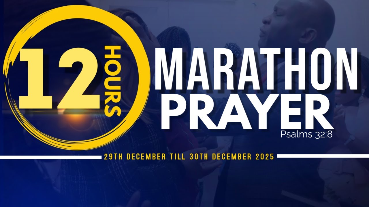12 Hours Marathon Prayer  // 29 December 2025 // - Pastor Rufus