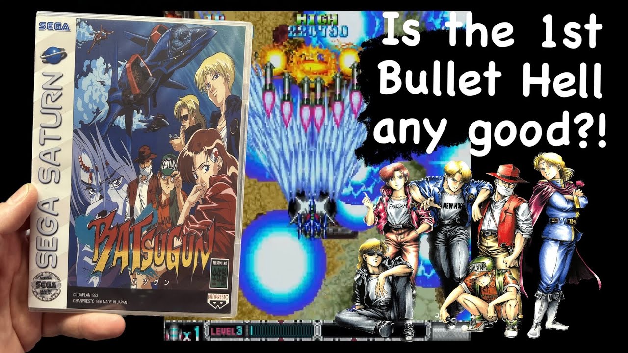 Batsugun (Sega Saturn) - The Godfather of the Bullet Hell Genre