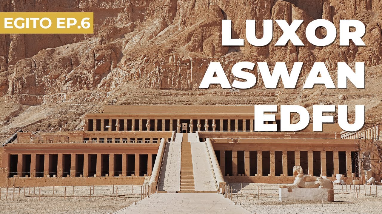 CONHECI OS TEMPLOS DE HATSHEPSUT E EDFU | Egito ep.6