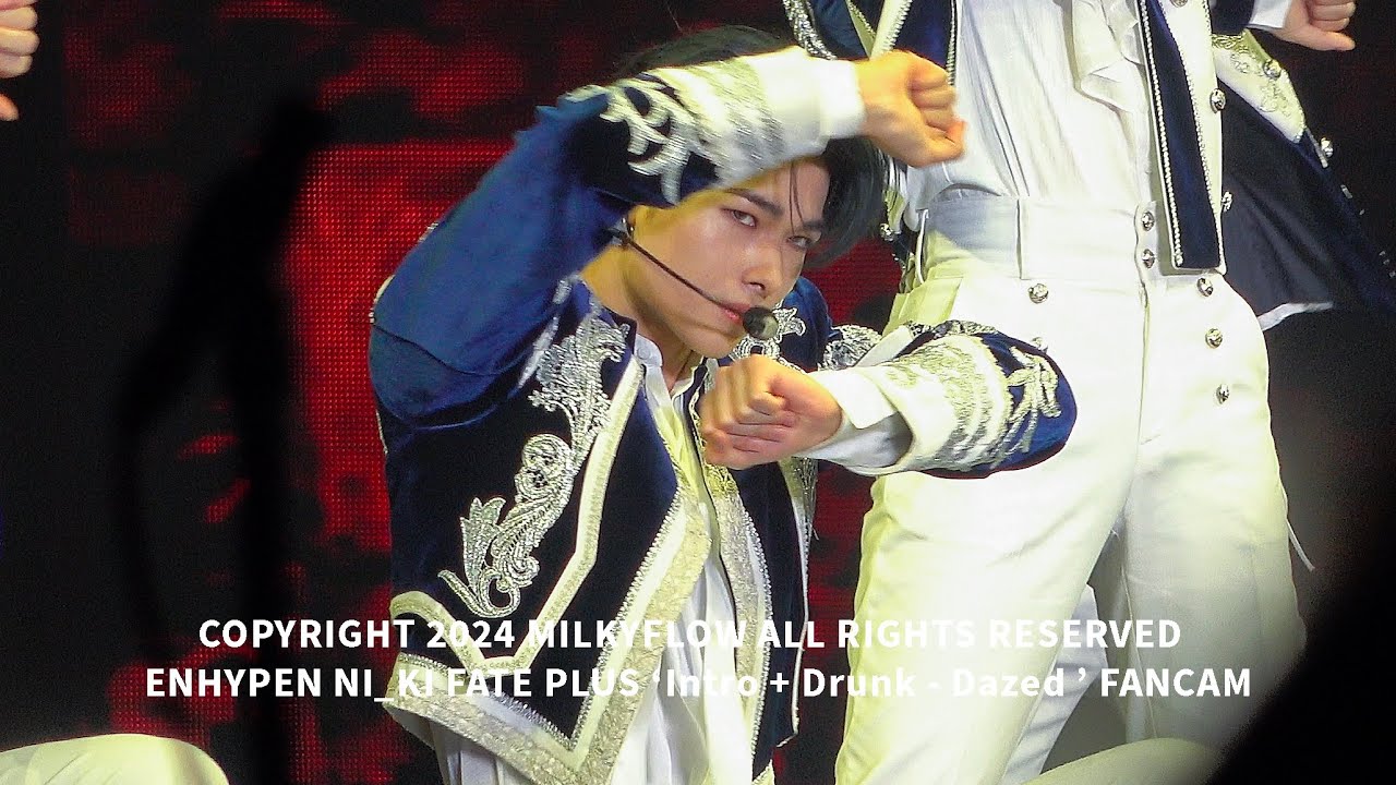 240223,24 'Intro + Drunk - Dazed ' FATE PLUS DAY1,2  ENHYPEN NI-KI FANCAM 엔하이픈 니키 직캠