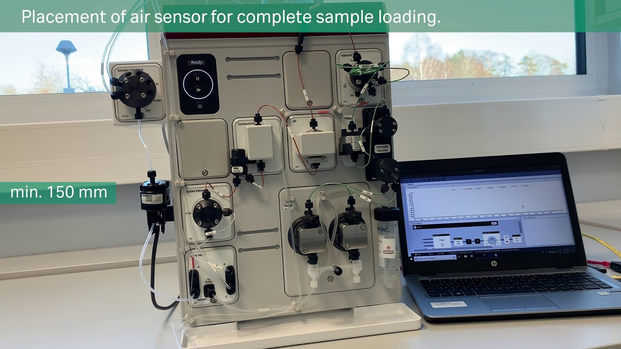 How to video: Advanced sample application on ÄKTA go protein purification system - Cytiva