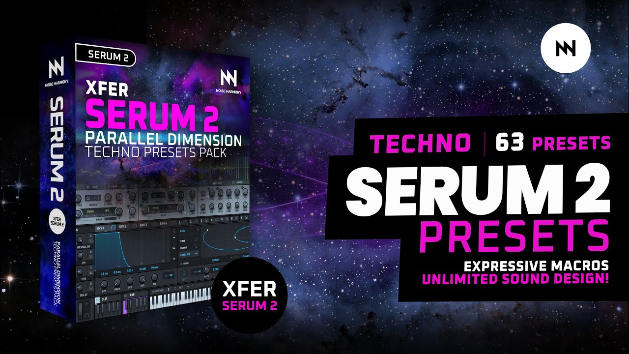 63 Premium Melodic Techno Presets For Serum 2 | Parallel Dimension (Noise Harmony)