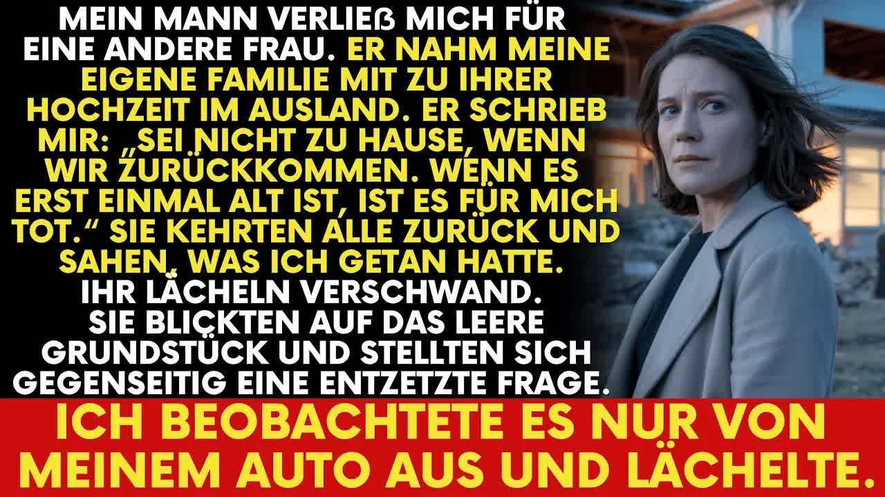 Er sagte, ich sei alt und für ihn tot–also habe ich stattdessen unser Millionen Dollar Haus begr