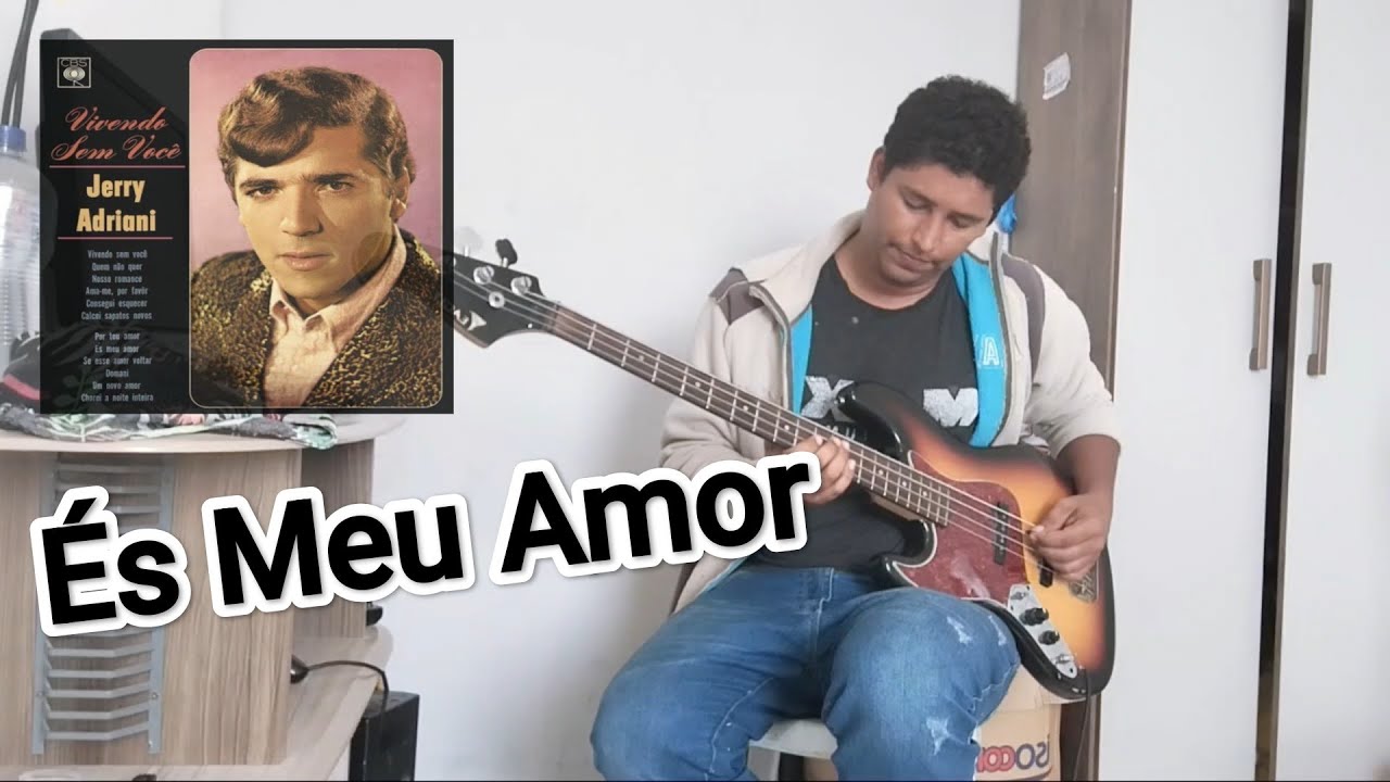És Meu Amor, música  de Jerry Adriani- Cover no contrabaixo, música antiga. #jerryadriani #cover