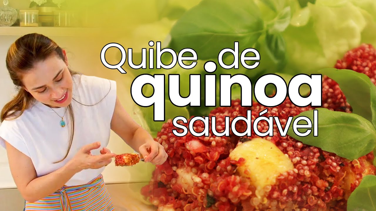 Como fazer quibe de quinoa