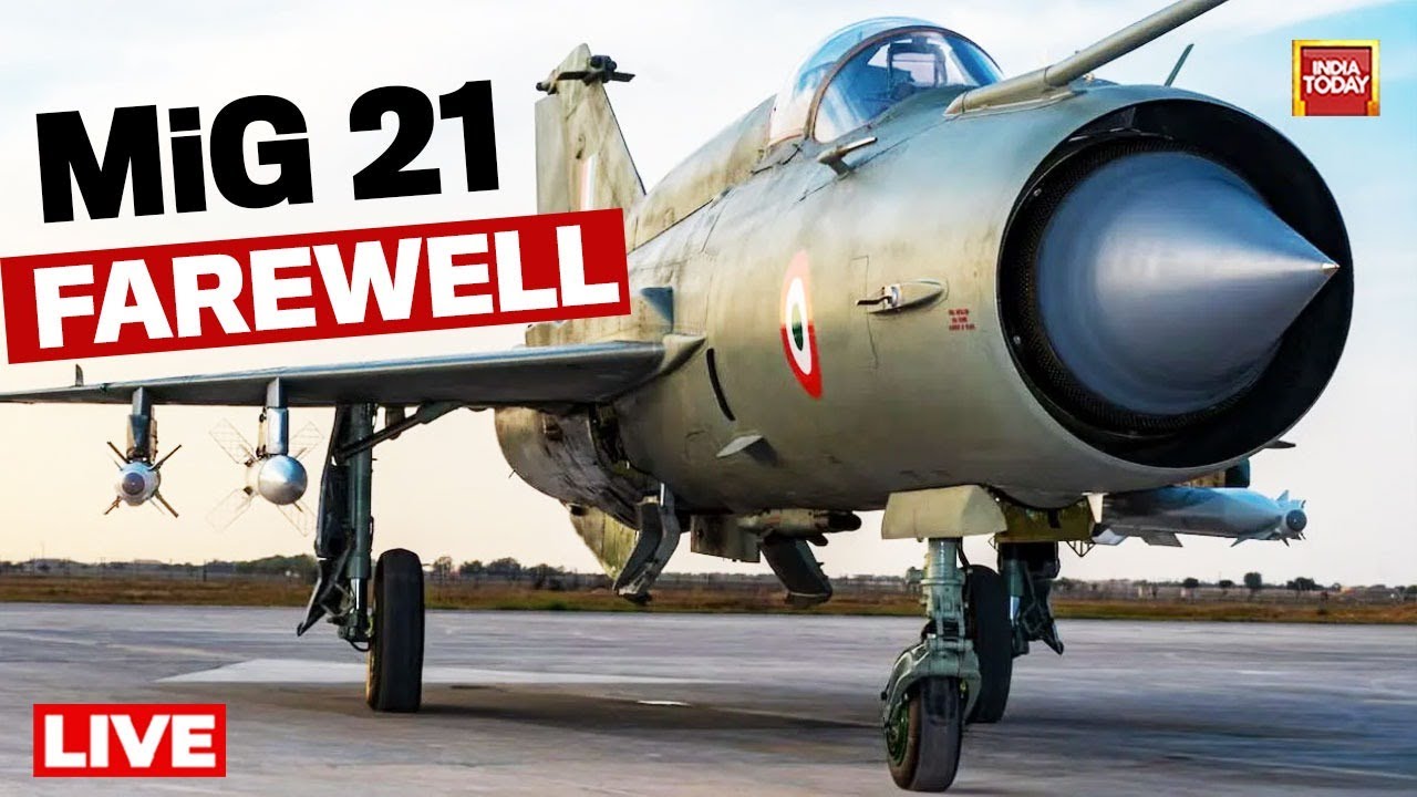 MiG-21 Retirement Ceremony LIVE | IAF's Iconic MiG-21 To Retire | India Bids Adieu To The MiG-21