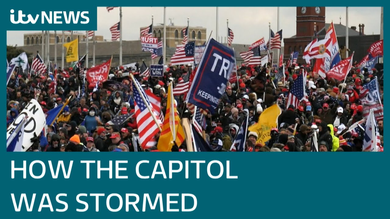 How pro-Trump protesters stormed the Capitol | ITV News