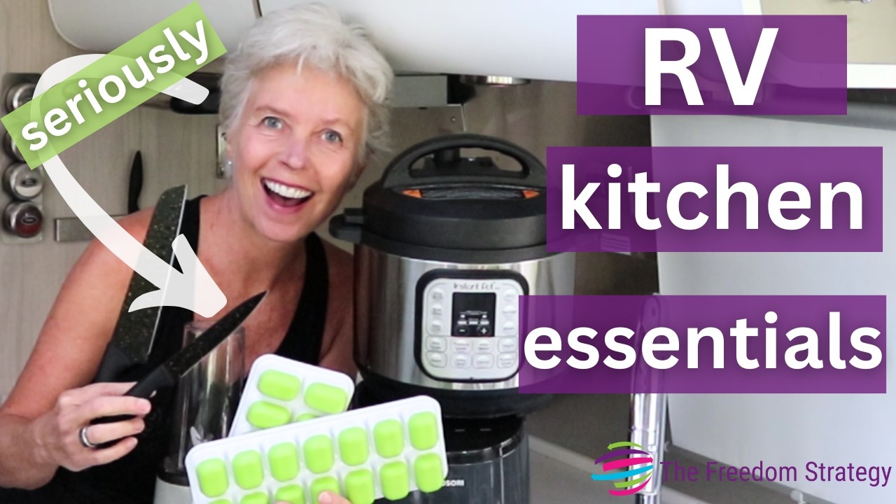 What I have in my RV Kitchen (So I can make REAL food!)