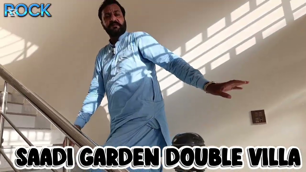 SASTA 120 GAZ DOUBLE VILLA LEASED FURNISHED FOR SALE IN SAADI GARDEN SCHEME 33 KARACHI.
