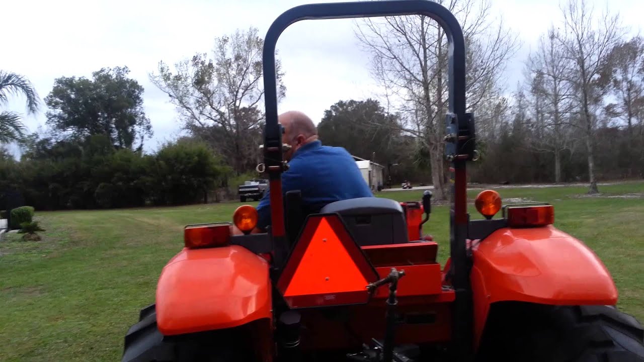 Bollinger farm tractor ride