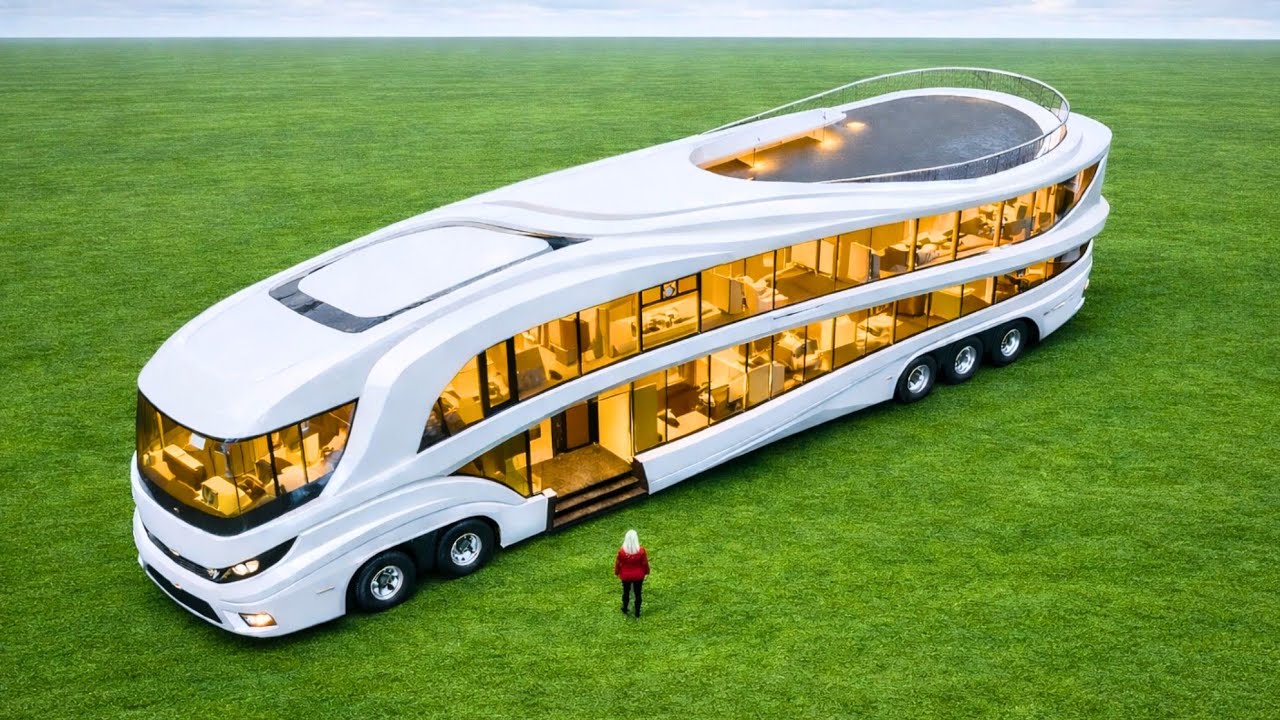 I Turned an Abandoned Rusted Garbage Truck Into a 3-Floor Luxury Truckhome Mansion (ASMR)