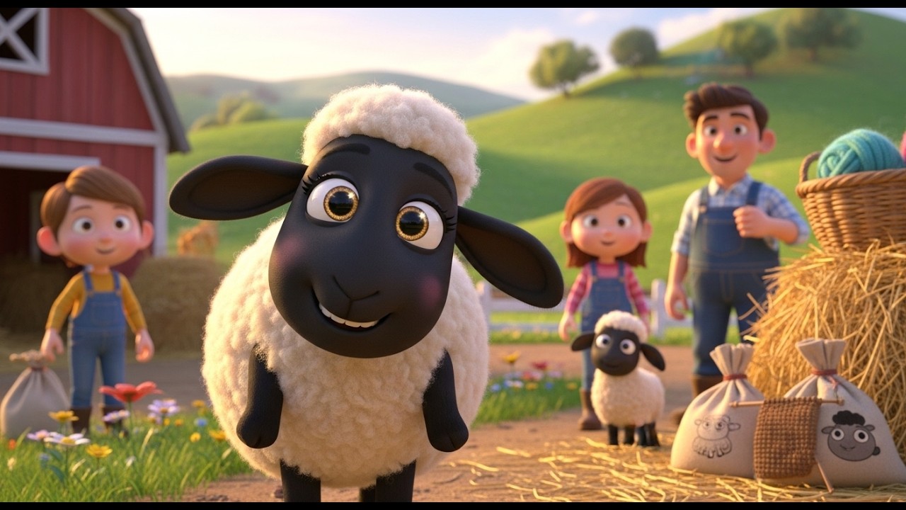 Baa Baa Black Sheep | Classic Nursery Rhyme for Kids | Nursery Rhymes & Children Songs