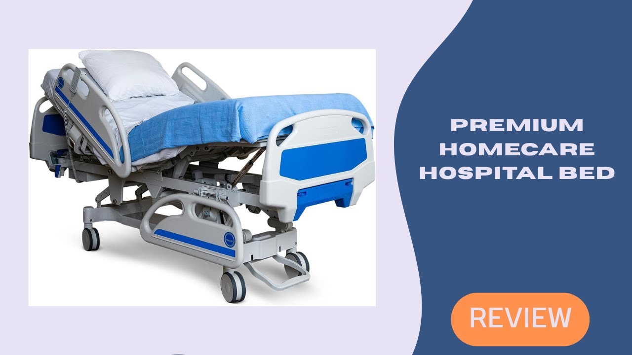 Point A PAM-5 5-Function Electric Hospital Bed for Home Use &ndash; Hybrid Air Mattress & Battery Backup