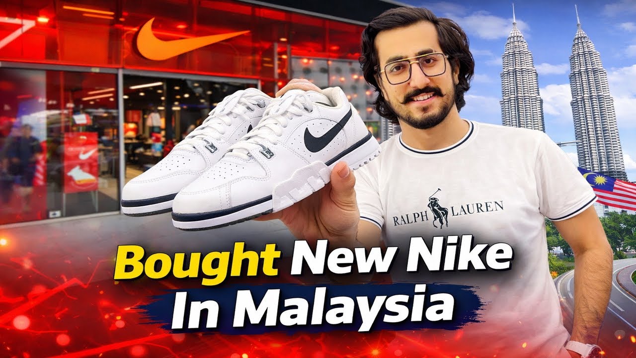 Bought New Nike Shoes in Malaysia🤩🇲🇾