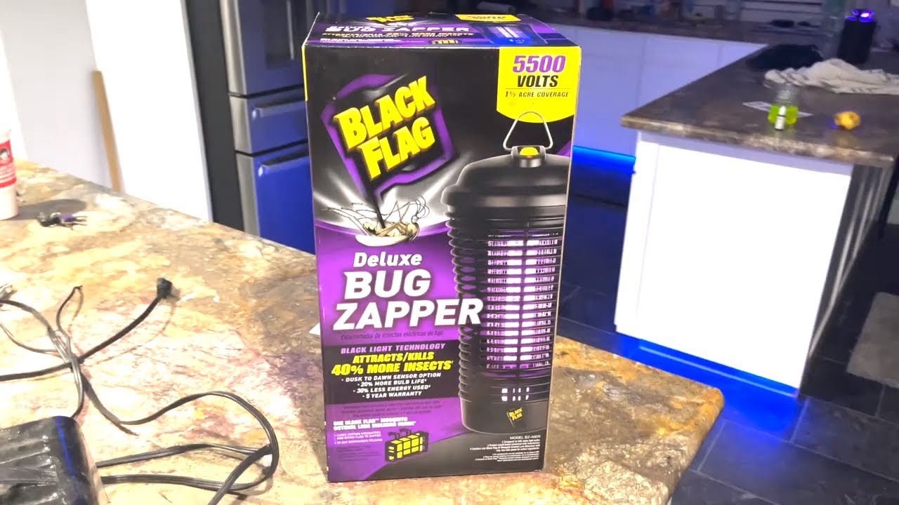 Black flag 5500 volt bug zapper!