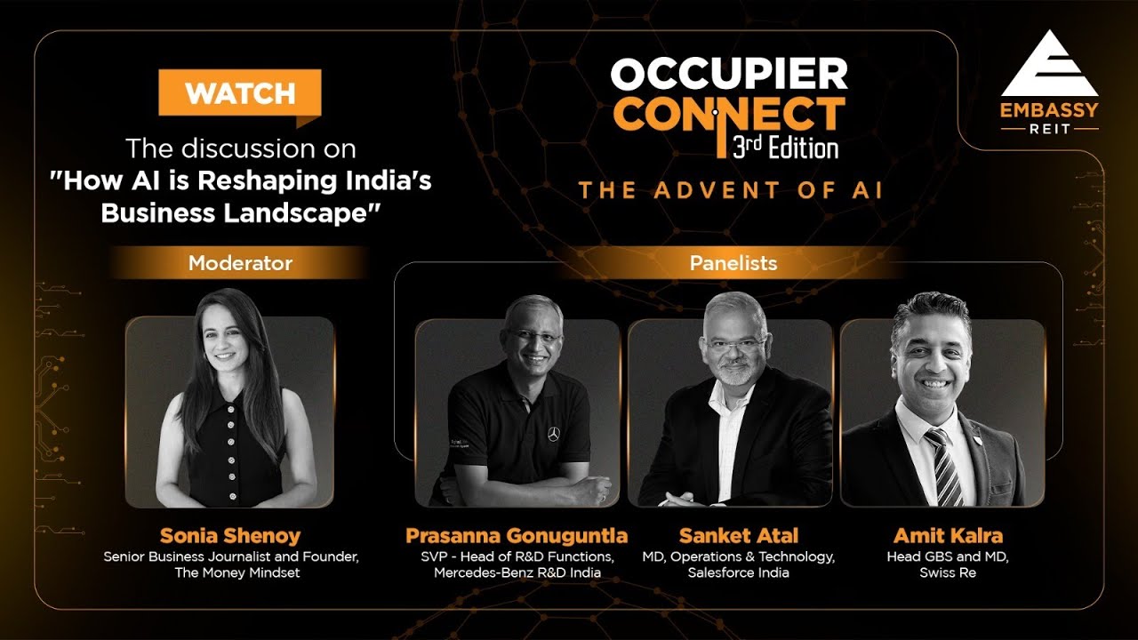 How AI is reshaping India&rsquo;s business landscape-insights |Embassy REIT&rsquo;s Occupier Connect 3rd edition