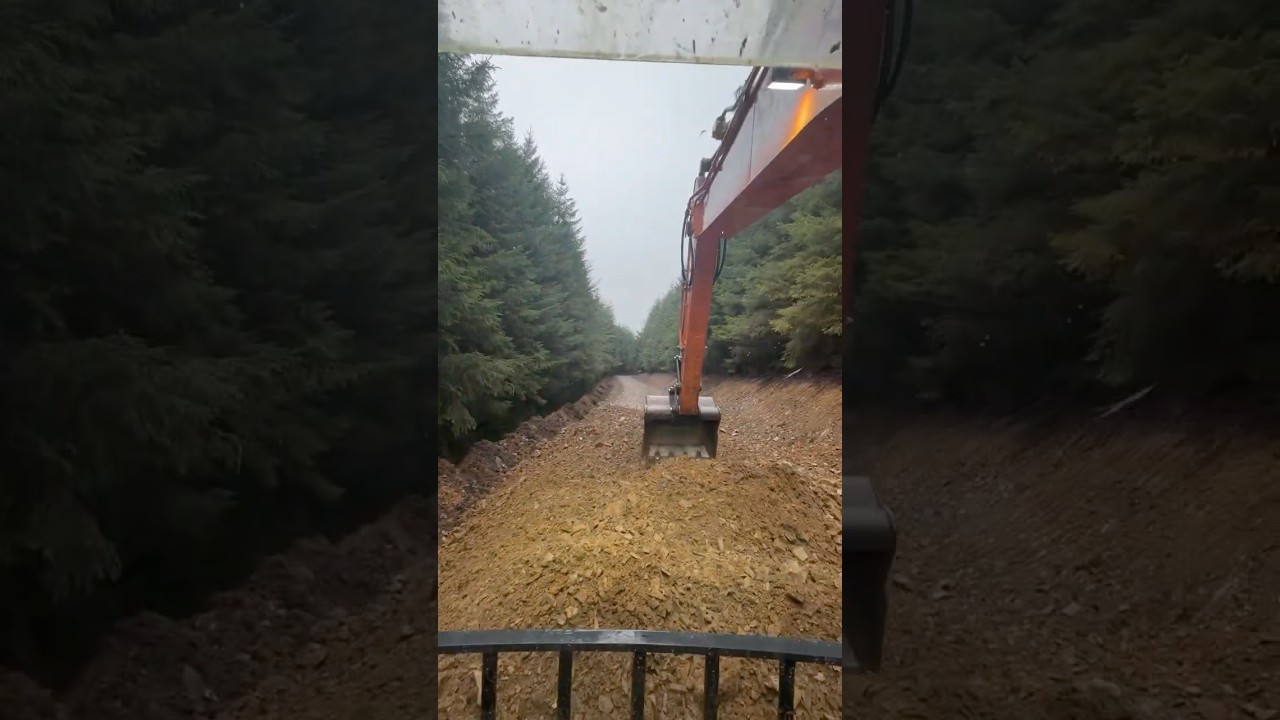Building a forest road