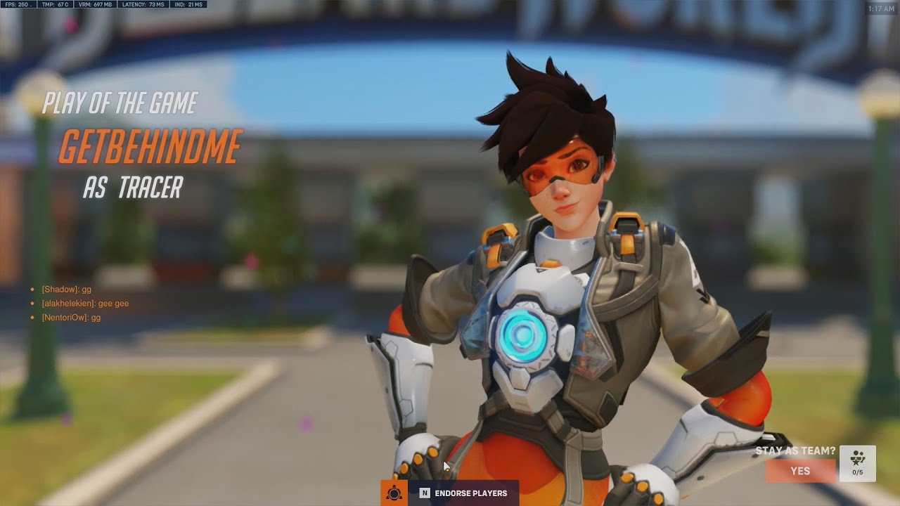 When the #1Tracer Plays! POTG! KABAJI  BEST TRACER OVERWATCH 2 SEASON 4