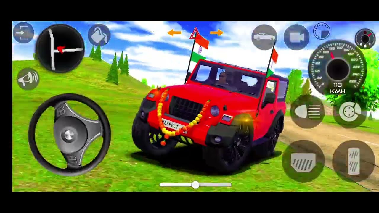 Indian Car Game Open World Driving Gameplay #videos  #viralThar #editor #2026 #2025 #indian