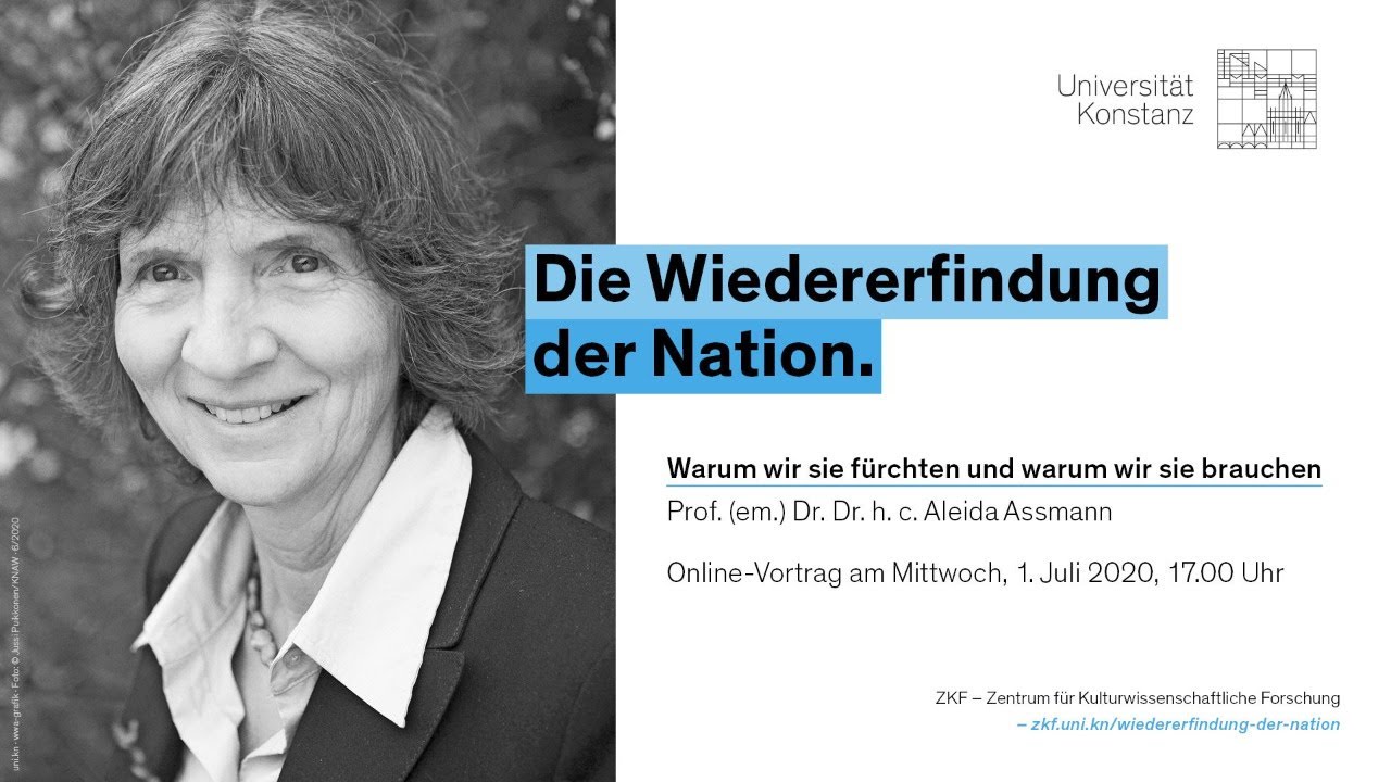 Online-Vortrag: &ldquo;Die Wiedererfindung der Nation. Warum wir sie f&uuml;rchten und warum wir sie brauchen.&rdquo;