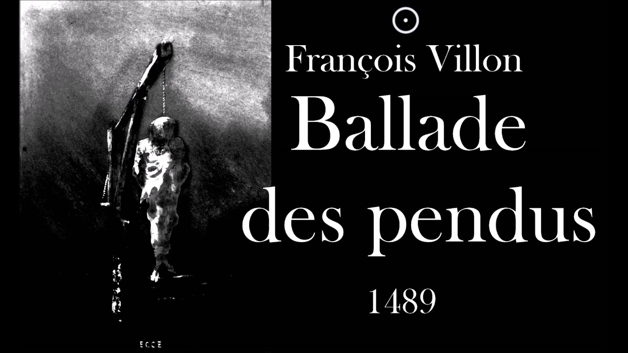 François Villon   la Ballade des pendus lu par Gérard Philipe